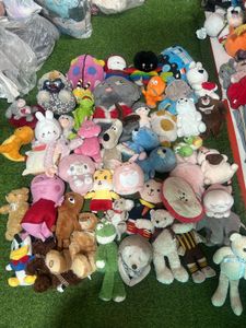 Assorted Plush Toys Bundle (50 Plushies)