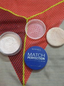 Rimmel London Match Perfection Silky Loose Face Powder.