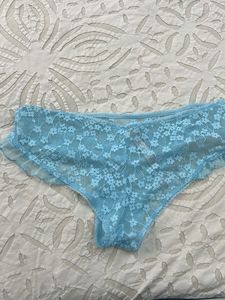Cute Blue Lace Panties