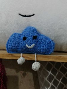 Cute Crochet Cloud Plushie