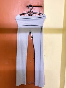 Comfy Grey Flare Lounge Pants