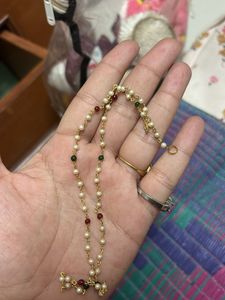 Pearl & Bead Delicate Necklace