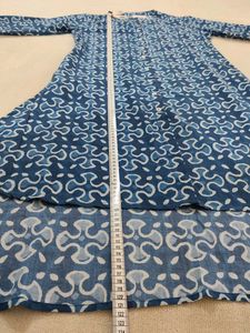 Blue Printed Kurta