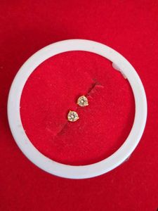 Gold Stud Earrings 18crt