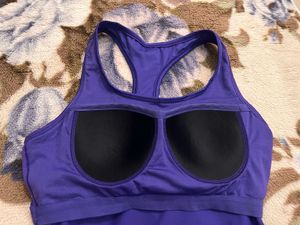 Purple Adidas Athletic Tank Top