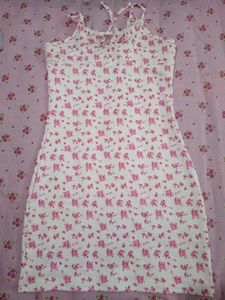 Floral Print Mini Dress