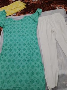 Embroidered Kurta Set with Pants