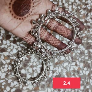 4 Pair Ghungroo Bangles