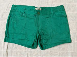 Emerald Green Shorts