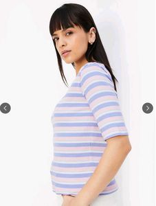 Striped Crew Neck T-Shirt
