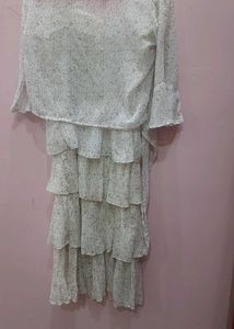 Tiered Floral Summer Dress