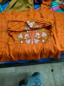 Pakistani lace work embroidery design A line Anark