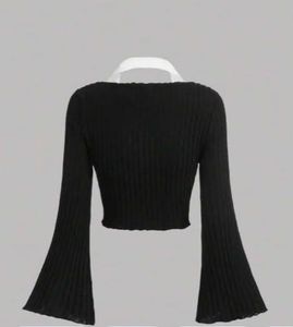 full sleeve crop top