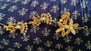 Golden Tiara Hair Accessory