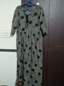 Floral Print Kurta