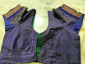 Green &amp; Blue Saree