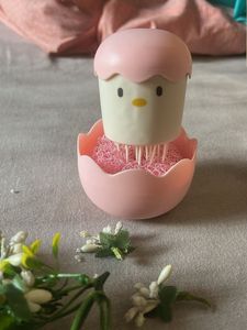 Pink Cute Chick Egg Scrub Brush