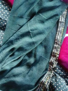 green kurta set