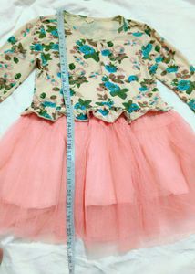Very Cute &amp; Beautiful Net Frock