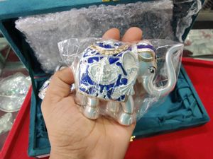 Pure Silver Plated Gifts Items Elephant 🐘
