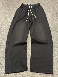 Black Wide Leg Sweatpants
