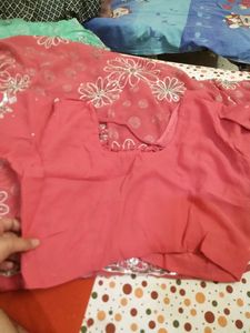 Beautiful Pink Saree For Wedding