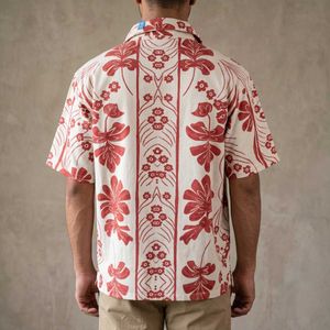 Men's Short Sleeve Floral Print Shirt
