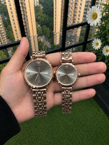 Elegant Rose Gold Tone Watch Set