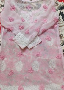 Chikankari Lucknowi Kurti 😍