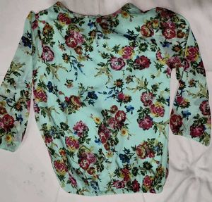 Floral Print Top