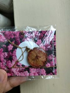 Resin Real Rose Pendant