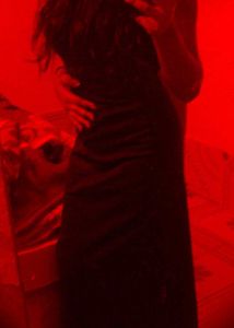 Sleek Black Spaghetti Strap Dress