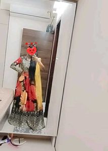 Vibrant Floral Lehenga Choli Set