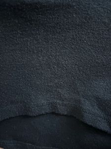 Black bolero Turtleneck Top