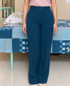 Teal Green Women's Trouser