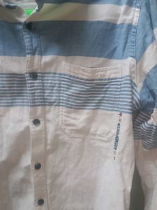 Men's Striped Long Sleeve Shirt