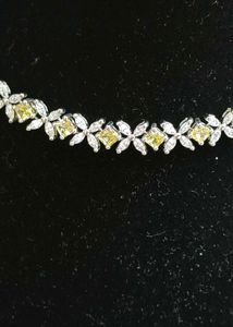 American Diamond Royal Necklace Set