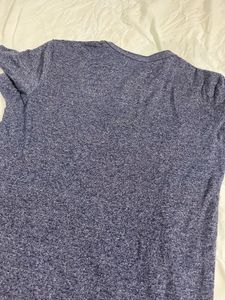 Men's Heathered Henley T-Shirt