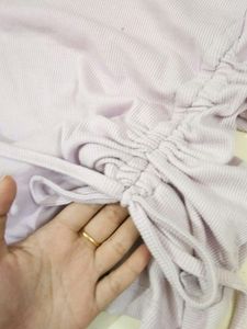 Lavender Crop Top