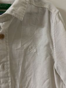 Boy's Stylish Black Button-Down Shirt
