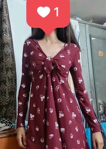Cute Tie Knot Bow Dress Price Drop