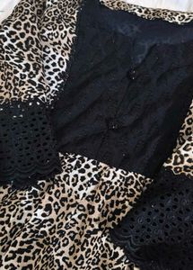 Leopard Print Kurta