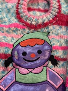 Hand-Knitted Warm Winter Sweater for Kids 🧶💖