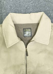 Men's Beige Harrington Jacket