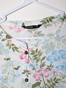 Floral Print Kurta