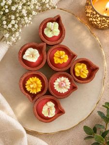 Diya Shaped Decorative Candles
