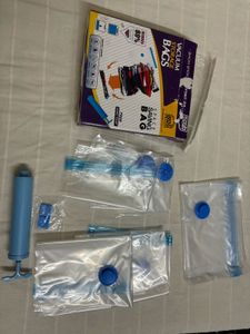 🆕Vacuum Bags for Travel with Hand Pump Airtight