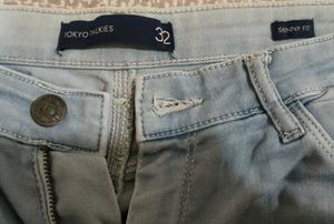 Stylish Tokyo Talkies Light Blue Wash Jeans