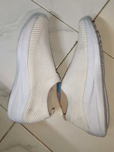 Asian White Slip-On Casual Shoes
