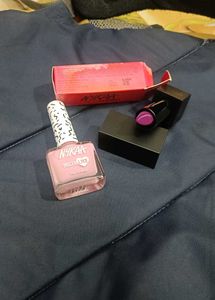It's Lipstick And Nail paint